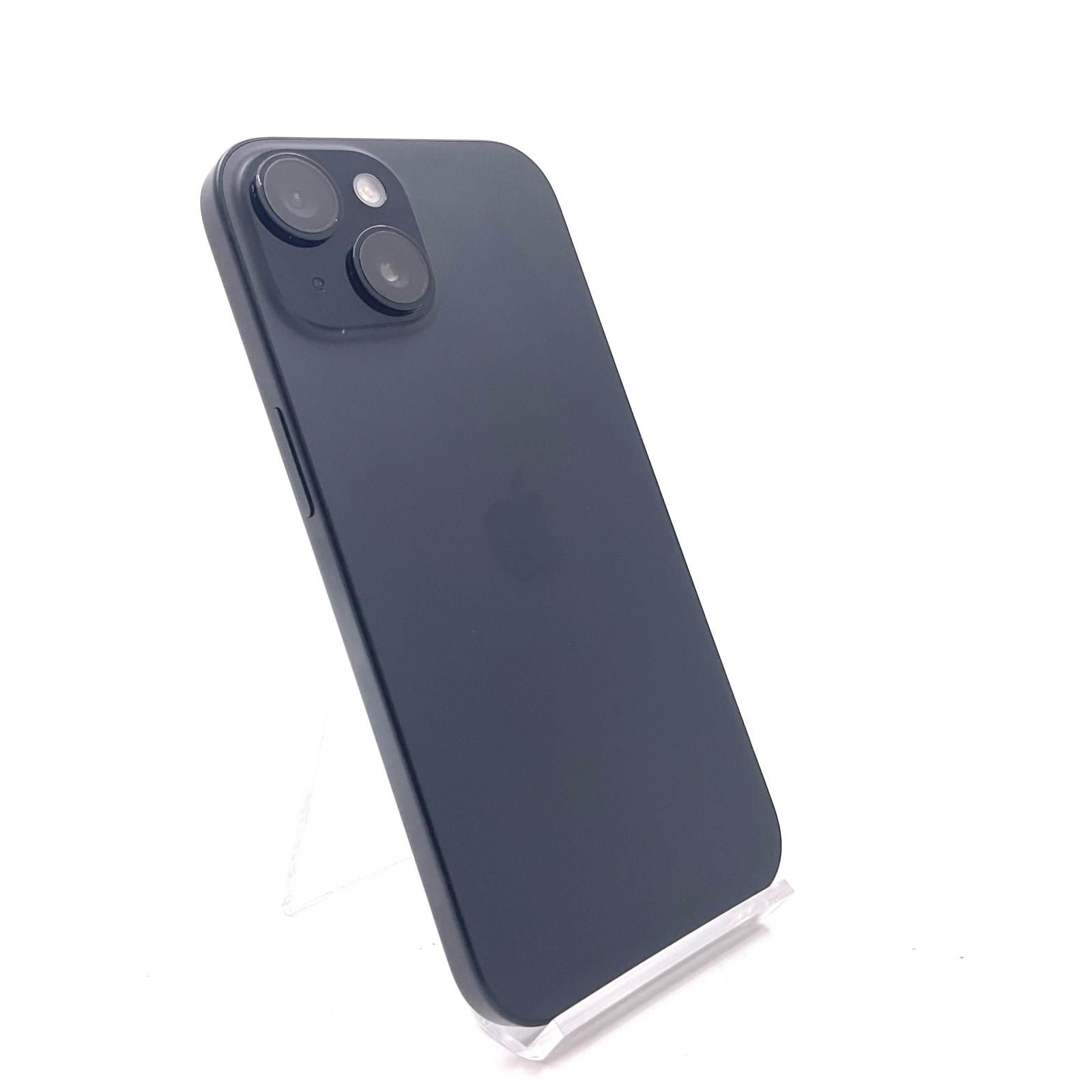 iPhone 15 256GB ブラック docomo 白ロム 動作確認済 84%【全額返金