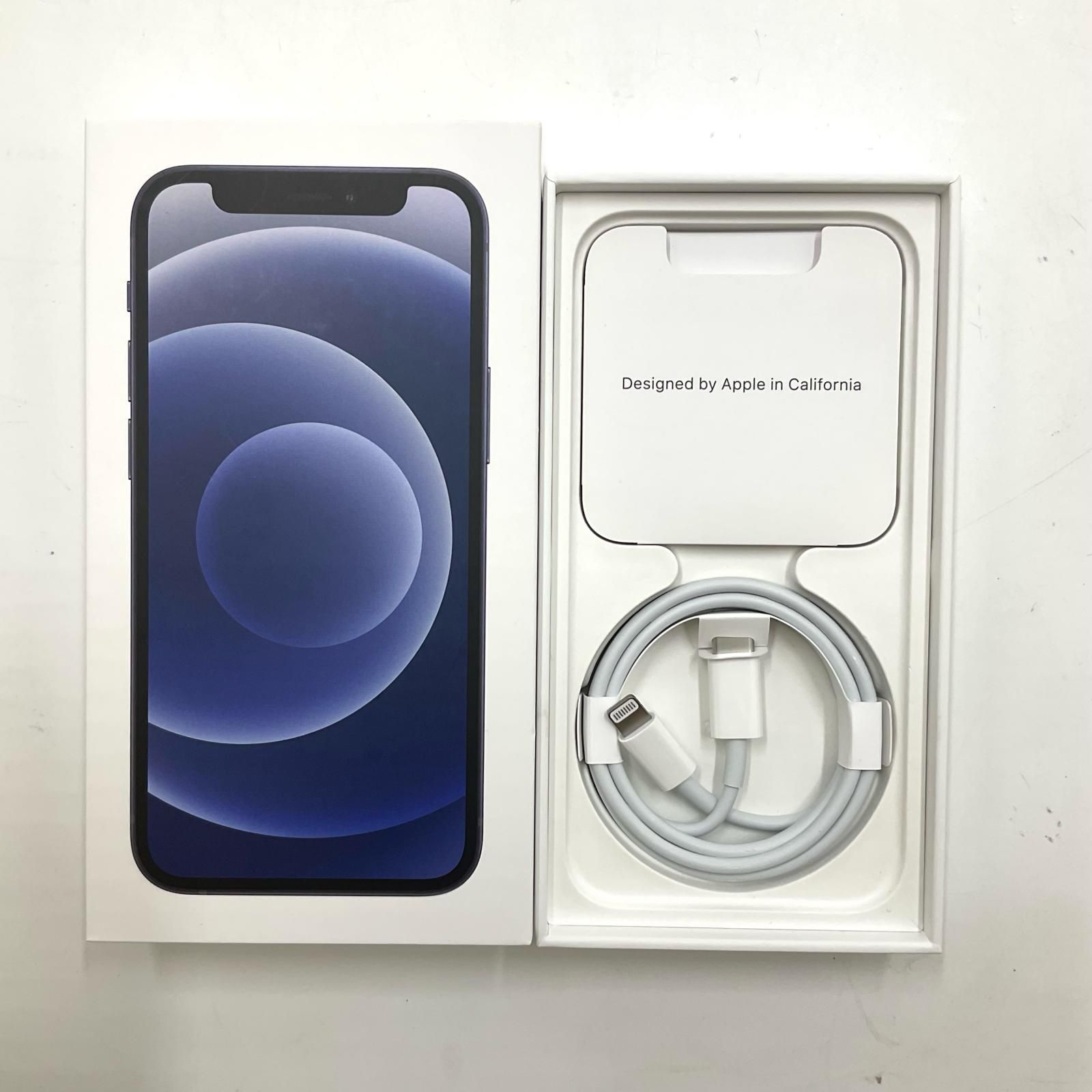 iPhone 12 mini 64GB ブラック au SIMフリー 白ロム 動作確認済 82