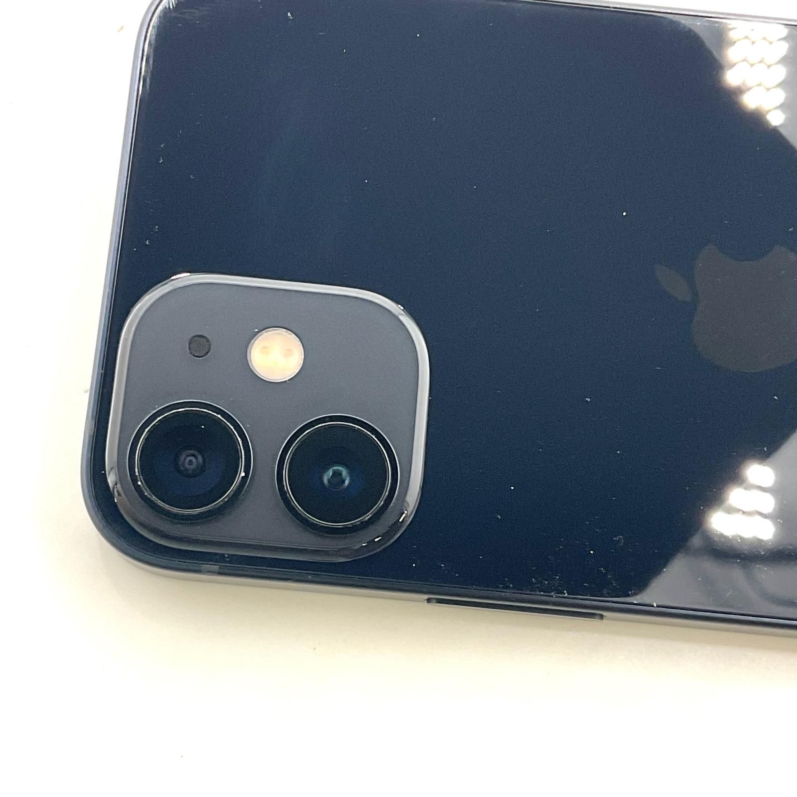 iPhone 12 mini 64GB ブラック au SIMフリー 白ロム 動作確認済 82