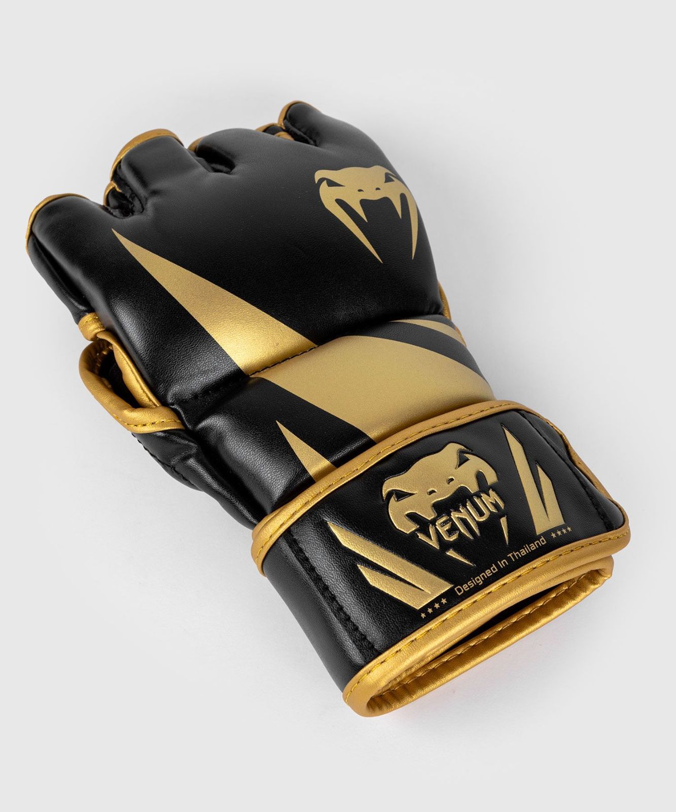 Venum Challenger 2.0 MMAグローブ ブラック × ゴールド MMA Gloves 