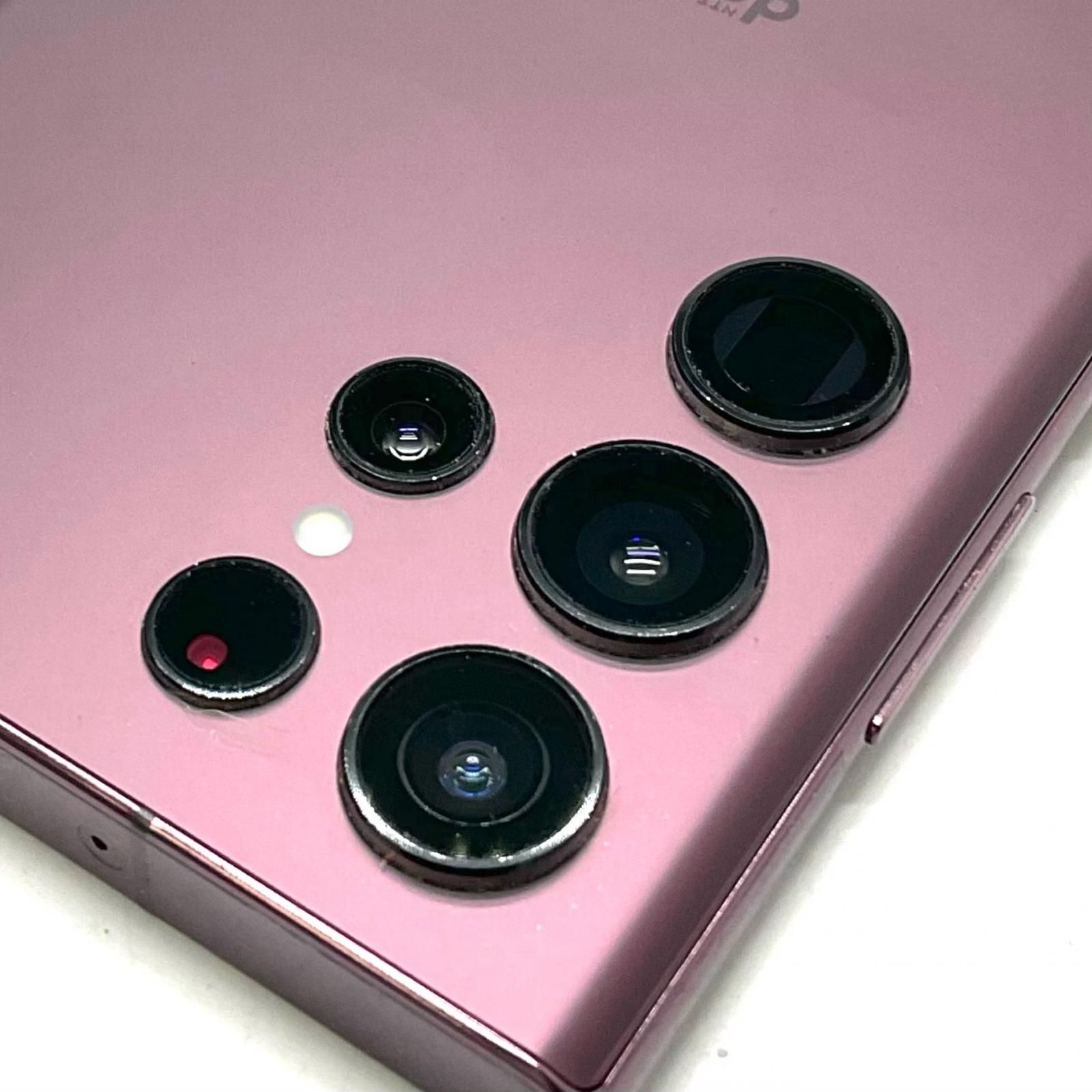 SAMSUNG Galaxy S22 Ultra 256GB バーガンディ docomo SC-52C 白ロム