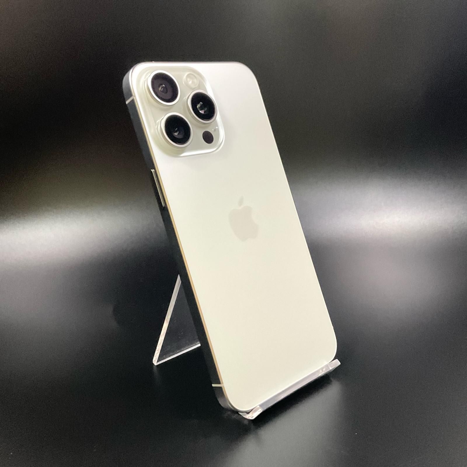 iPhone 15 Pro Max 256GB ホワイト SIMフリー 白ロム 動作確認済 82