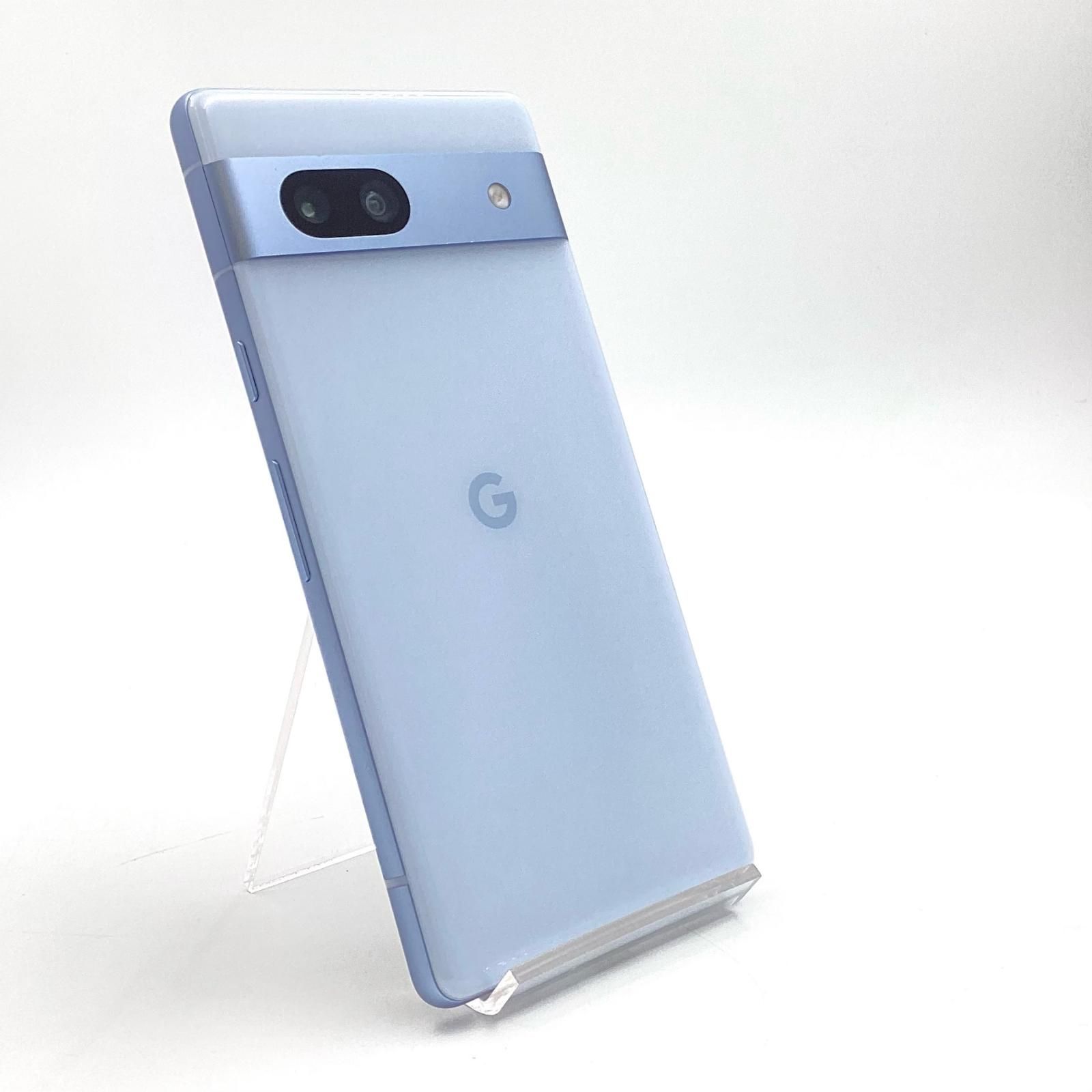 Google Pixel 7a 128GB シー au SIMフリー G82U8 白ロム 美品 動作確認