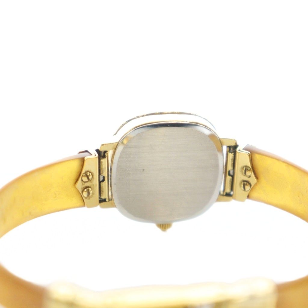 ロンジン LONGINES 腕時計 ウォッチ クォーツ バングル ゴールドカラー