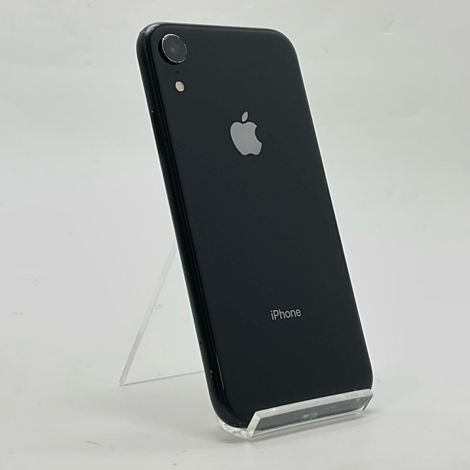 iPhone XR 256GB ブラック SIMフリー 白ロム 79%【最速発送】【難有