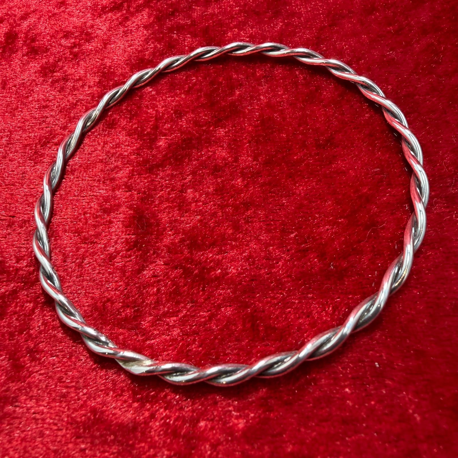 バングル ツイストデザイン♯264 B ジョージジェンセン GEORG JENSEN