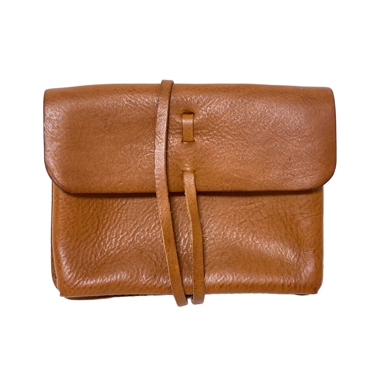 organ オルガン ポーチ ブラウン レザー