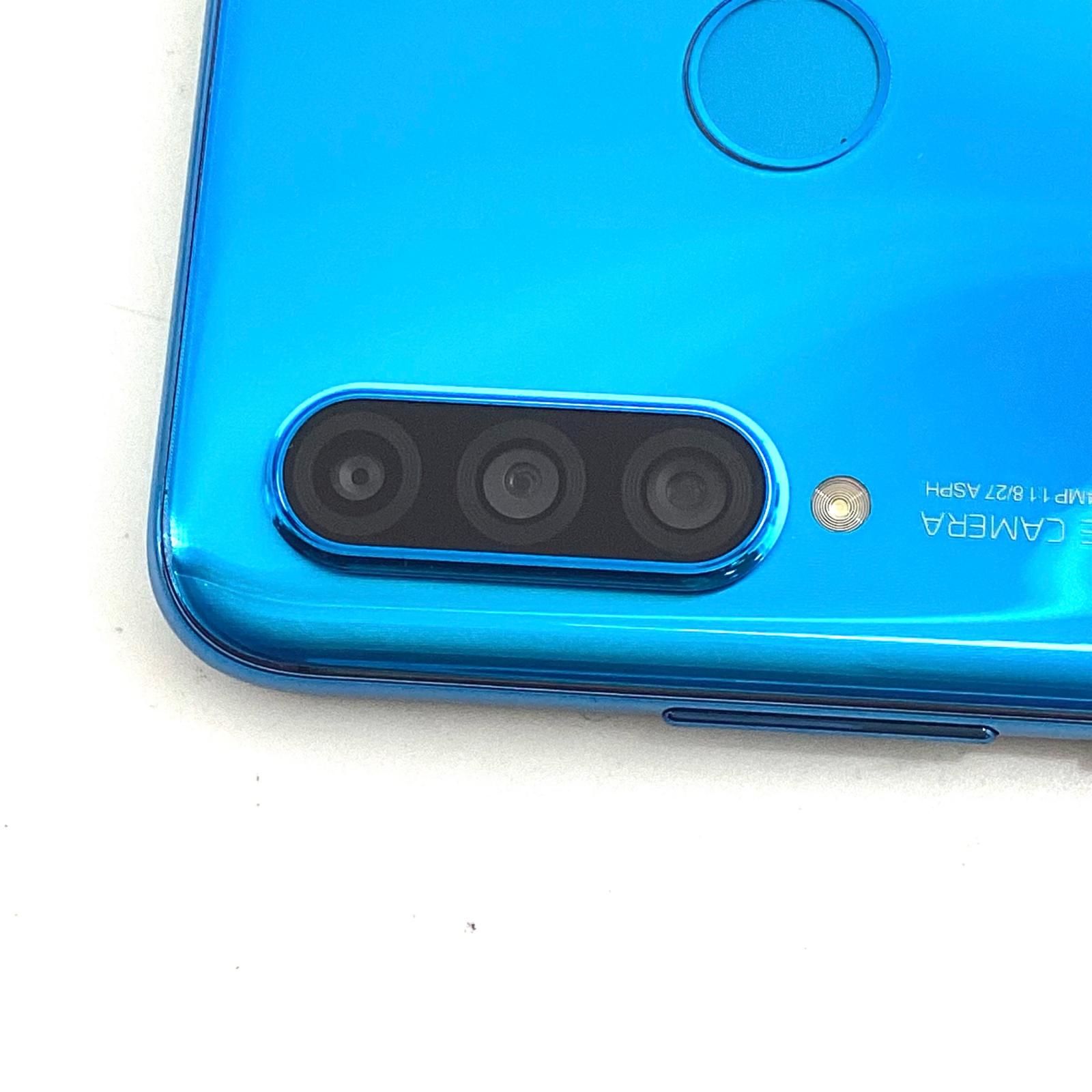 HUAWEI P30 lite ピーコックブルー SIMフリー Huawei P 30 lite 128GB