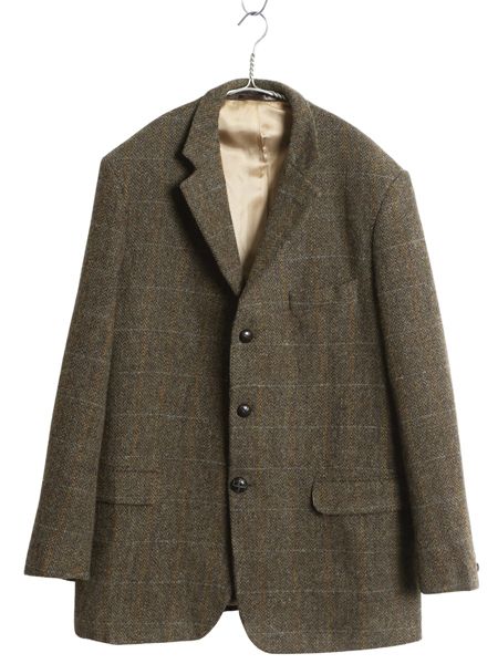 MARKS & SPENCER ハリスツイード ウール テーラードジャケット 【公式 