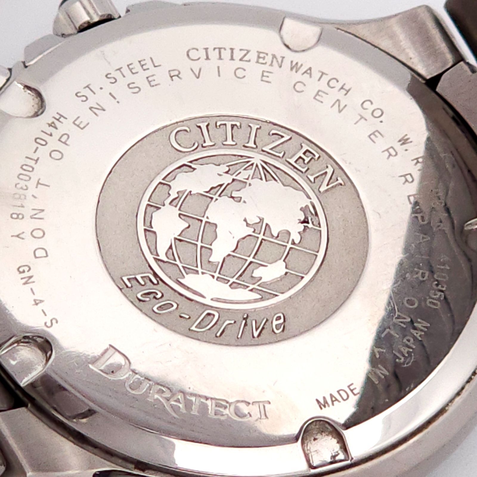 ☆良品 CITIZEN シチズン エクシード H410-T003818 ソーラー電波 動作