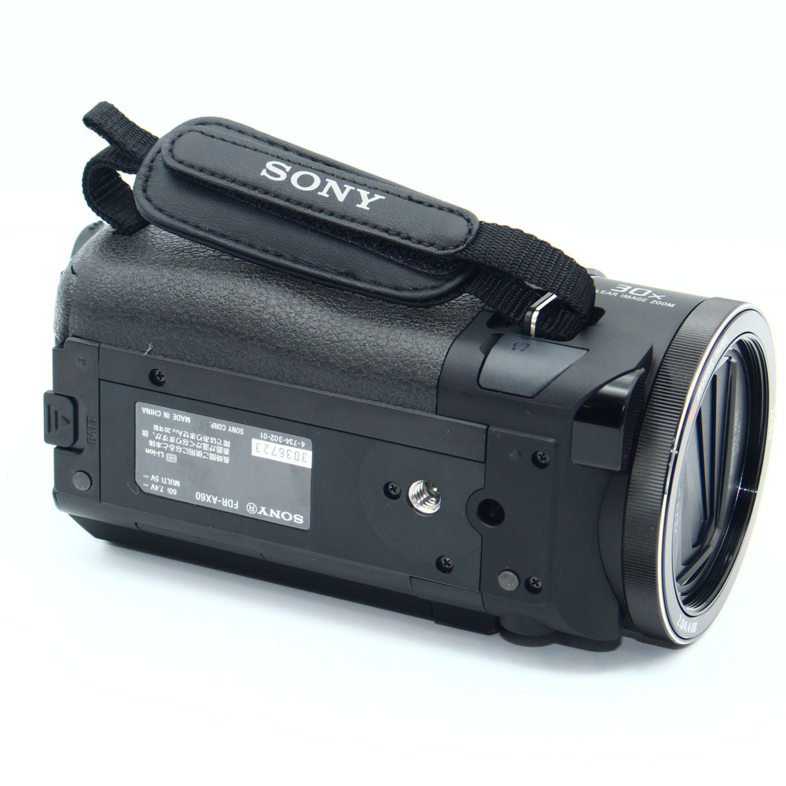 SONY(ソニー) 4K ビデオカメラ Handycam FDR-AX60 ブラック FDR-AX60