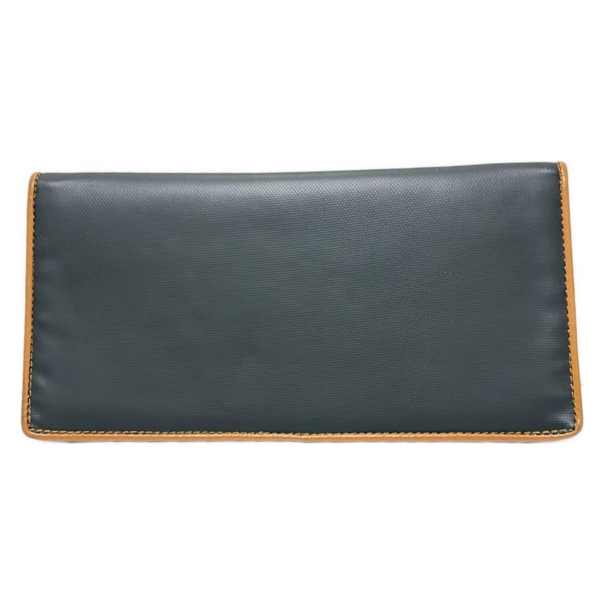 HUNTING WORLD ハンティングワールド 長財布 - カーキ×ライトブラウン レザー