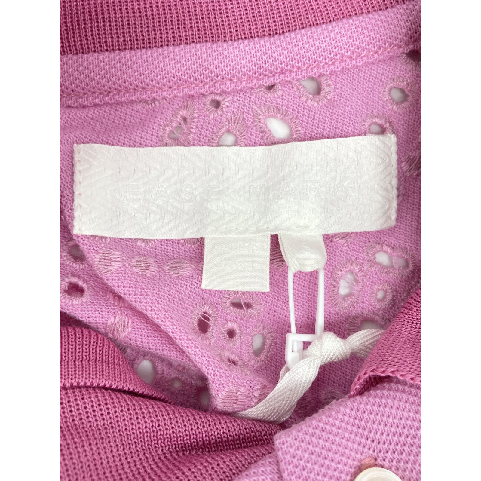  BASE MARK ベースマーク 25 BS 07 ﾋﾟﾝｸ Embroidery Polo S その他 トップス