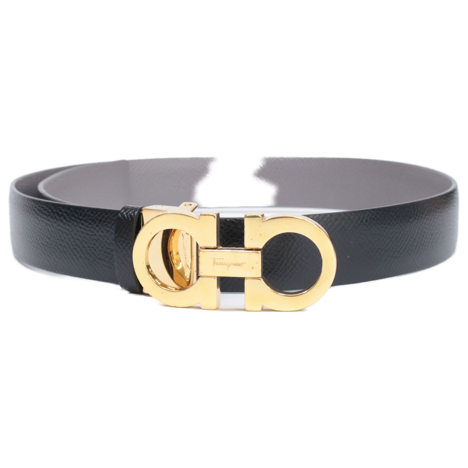 Salvatore Ferragamo サルヴァトーレフェラガモ ガンチーニ リバーシブル レザー