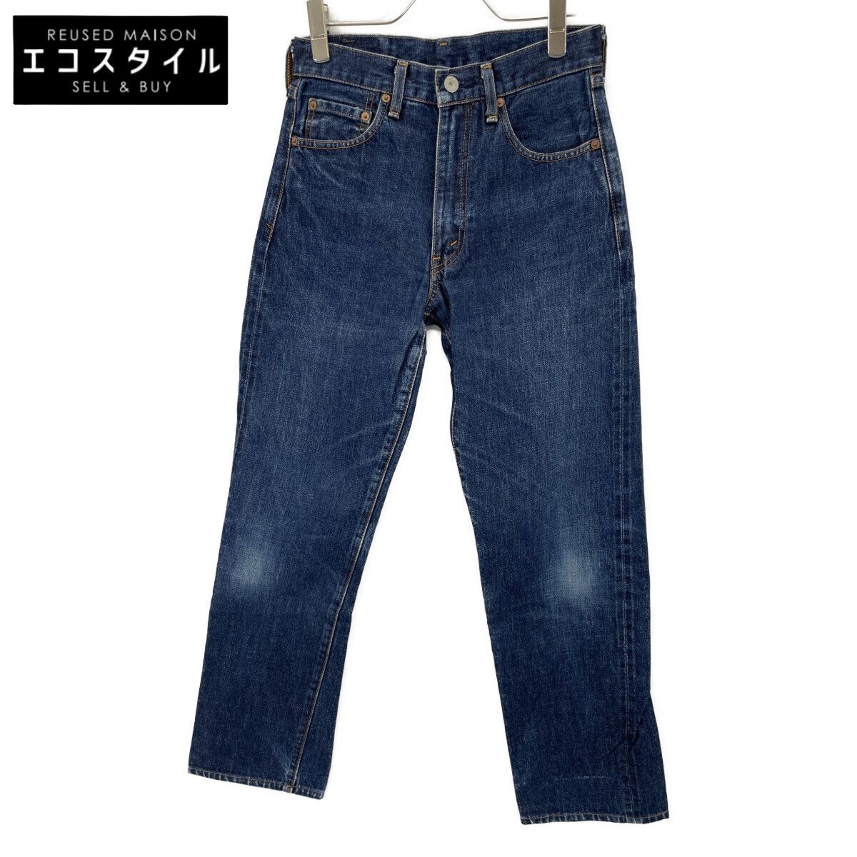Levi's 502xx BIGEセルビッチ 刻印J09日本製 W34xL36 LEVI'S リーバイス 502XX 日本製 J09刻印 BIG E均等V赤ﾀﾌﾞ ｾﾙﾋﾞｯﾁﾃﾞﾆﾑ