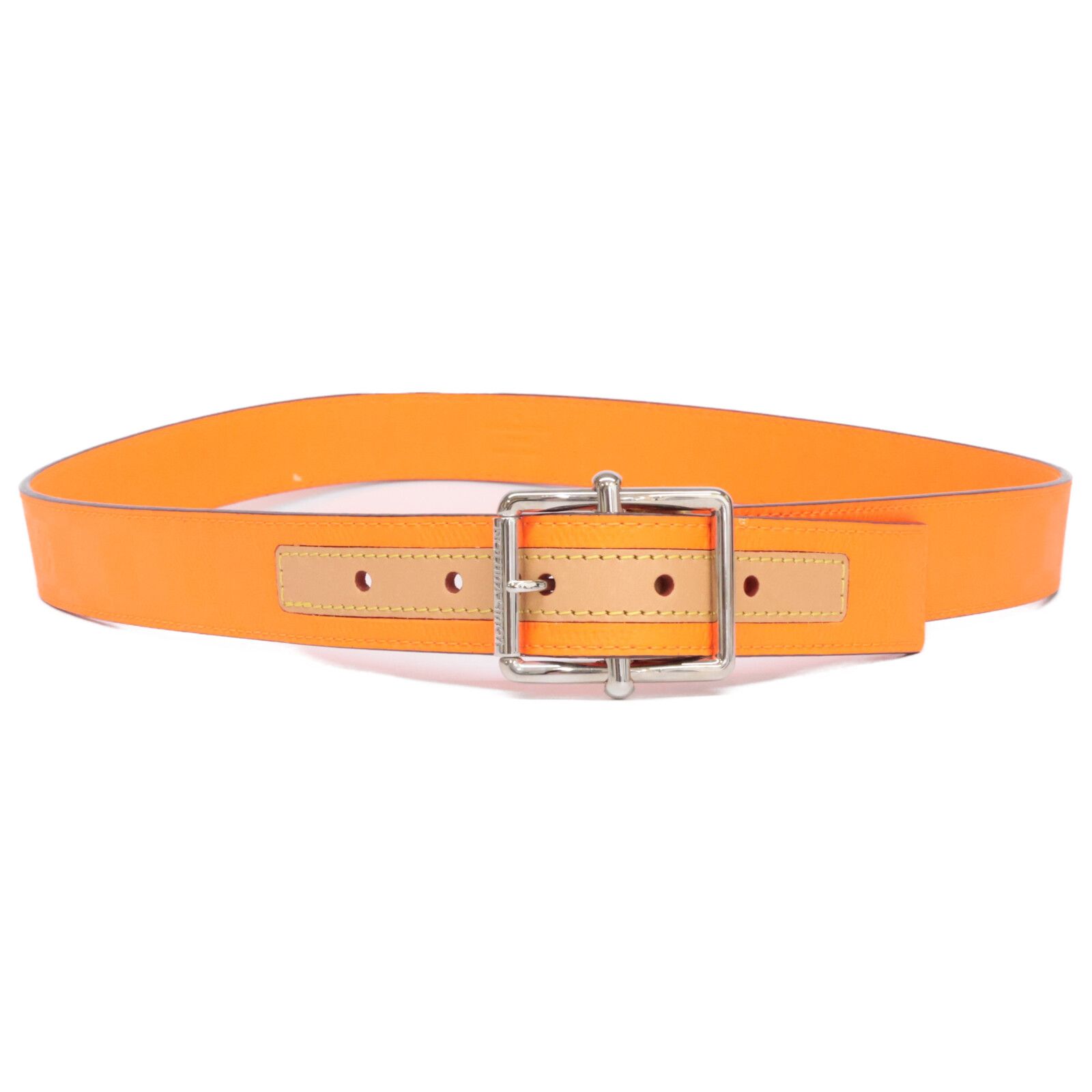 LOUIS VUITTON ラバーベルト オレンジ LOUIS VUITTON ラバーベルト オレンジ