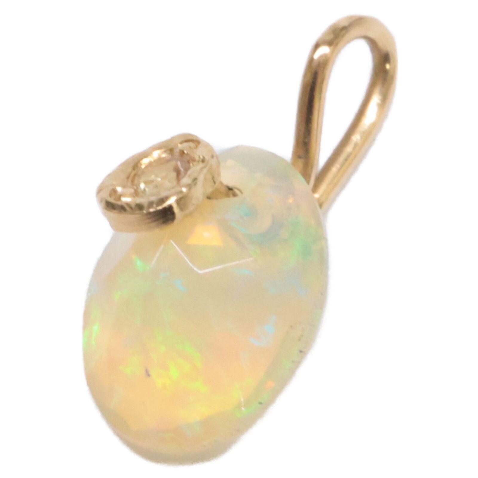 MONAKA jewellery モナカジュエリー Flat Stone オパール ダイヤモンド