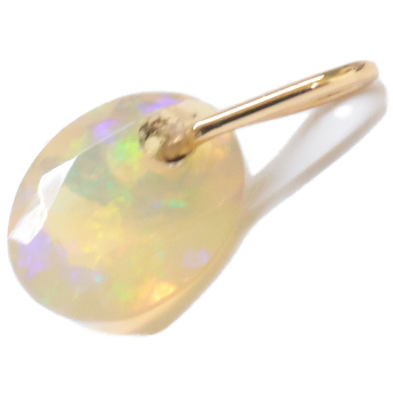 モナカジュエリー　オパール モナカジュエリー MONAKA ボルダーオパール ピアス k18 モナカ