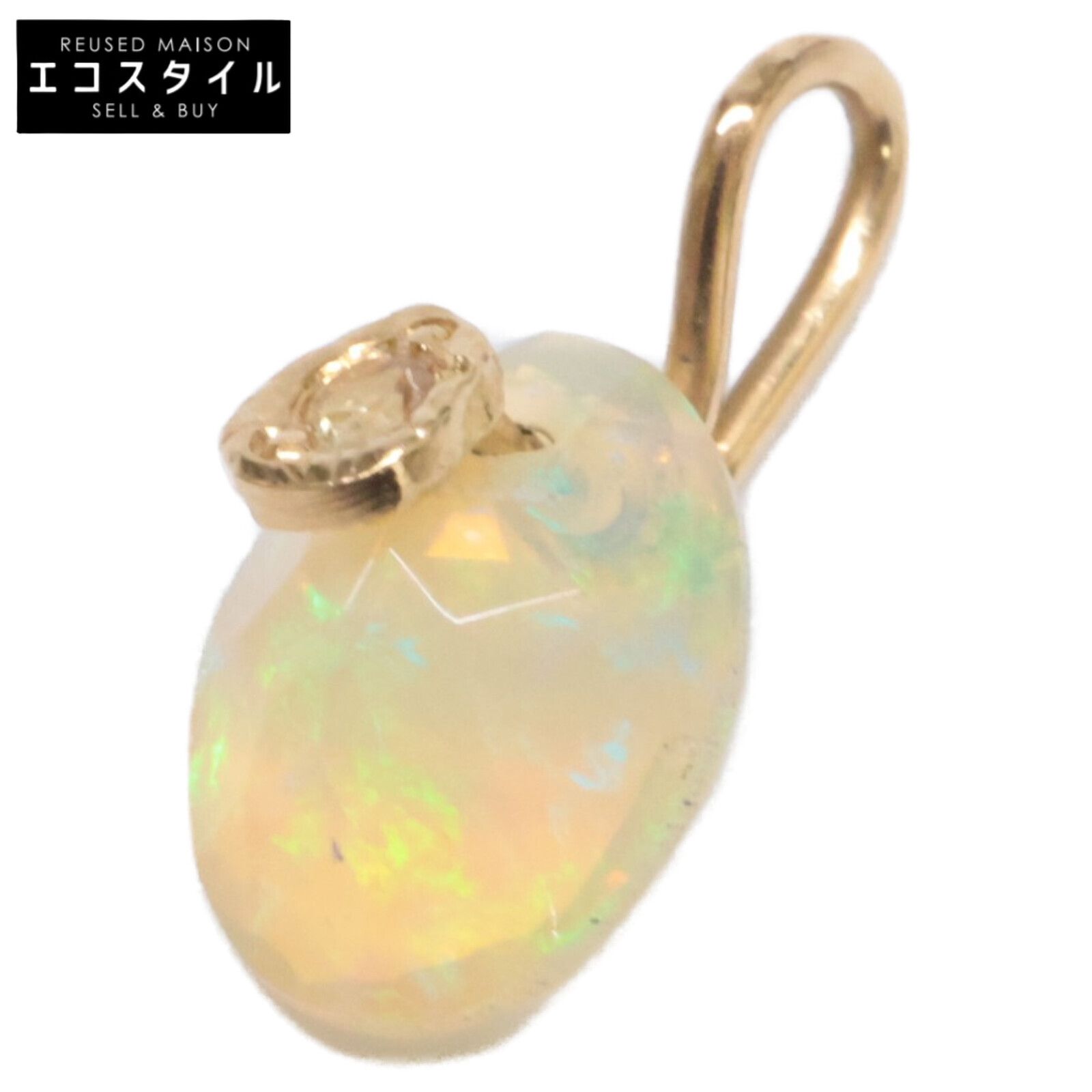 MONAKA jewellery モナカジュエリー 【美品】Flat Stone オパール