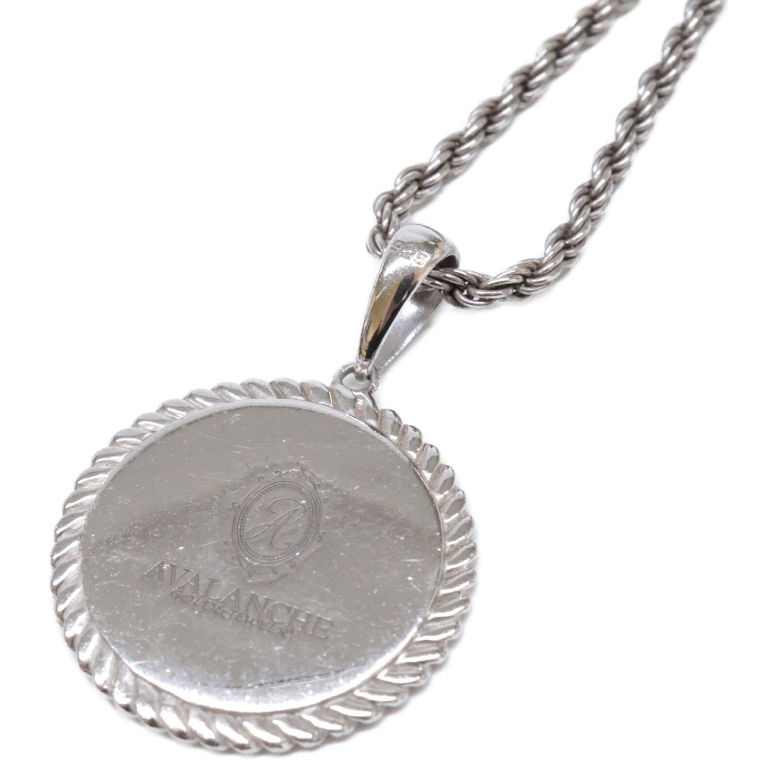 AVALANCHE アヴァランチ 925 エンジェルデザインペンダント ロープ