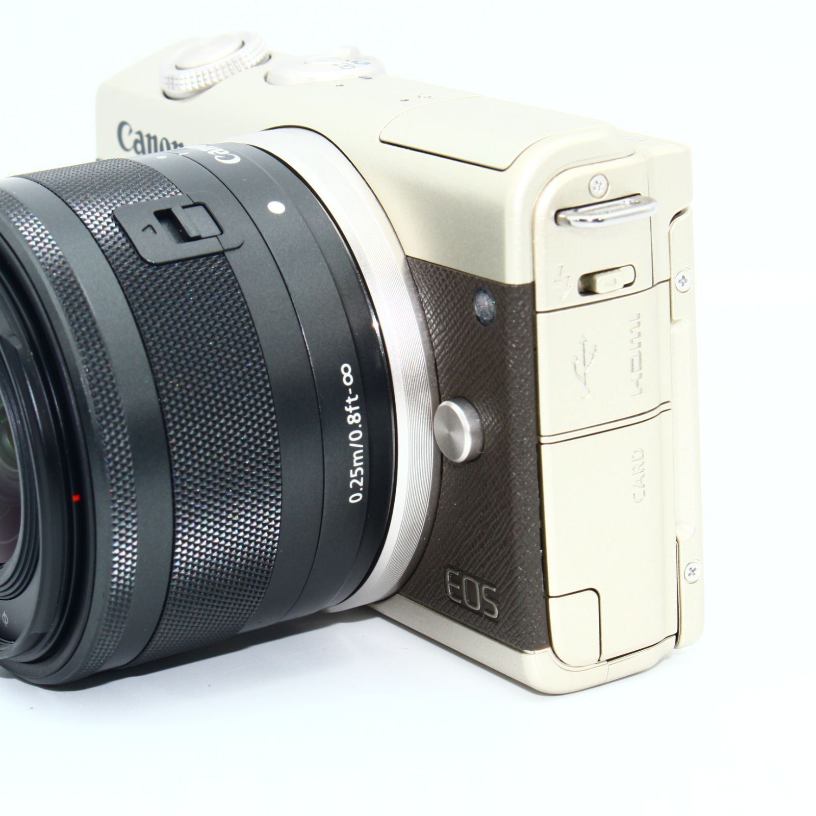 Canon EOS M 200 EF-M 15-45 IS STM レンズキット リミテッドゴールド ネットワークカメラ ミラーレス一眼 