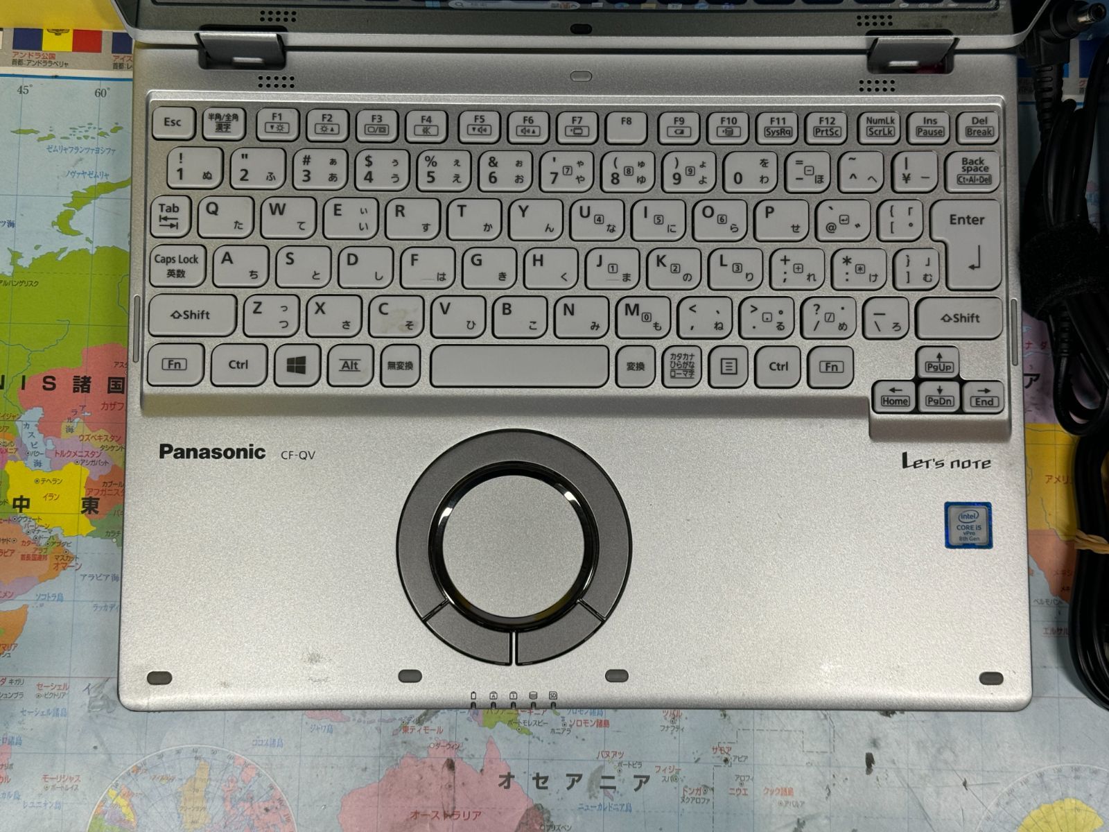 LTE レッツノート CF QV 8 12型 2 in 1 タッチパネル ノートPC