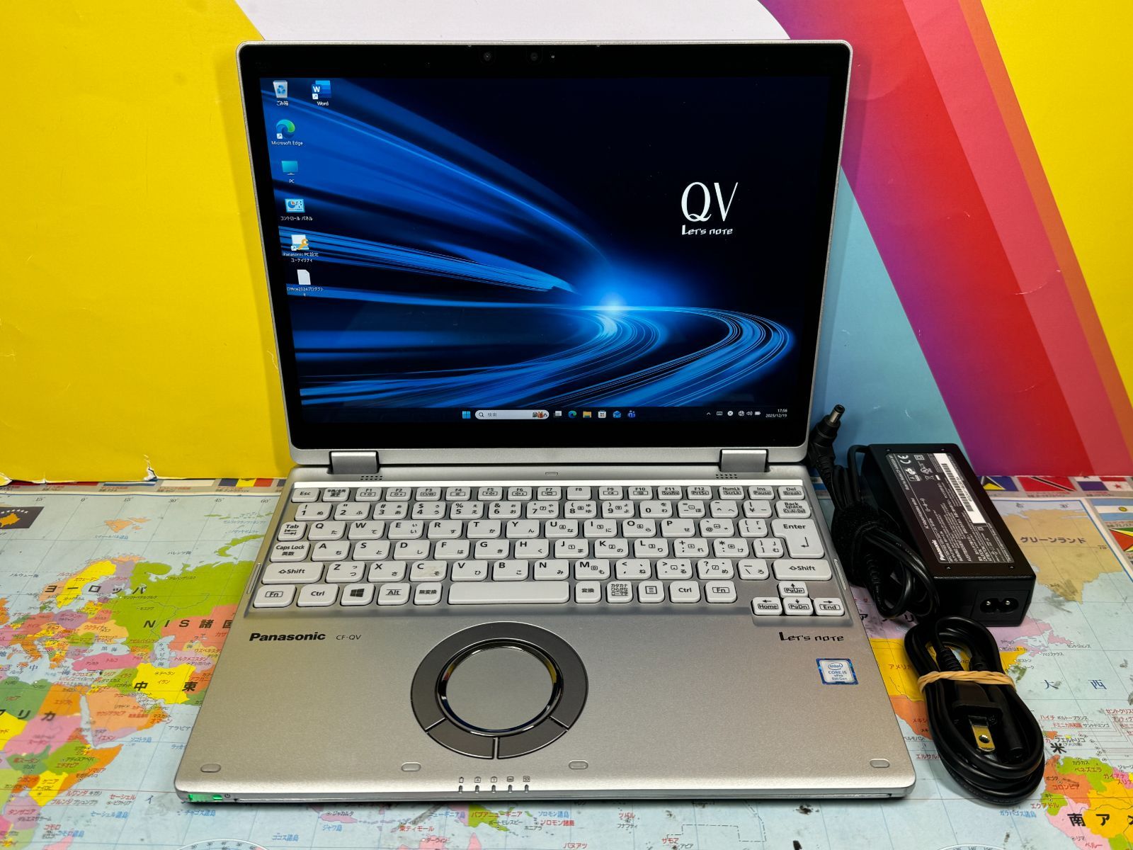 LTE レッツノート CF-QV 8 12型 2 in 1 タッチパネル ノートPC