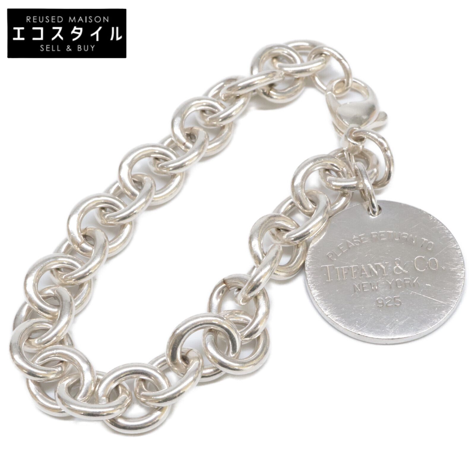 TIFFANY Co ティファニー 925 リターントゥティファニー ラウンドタグ