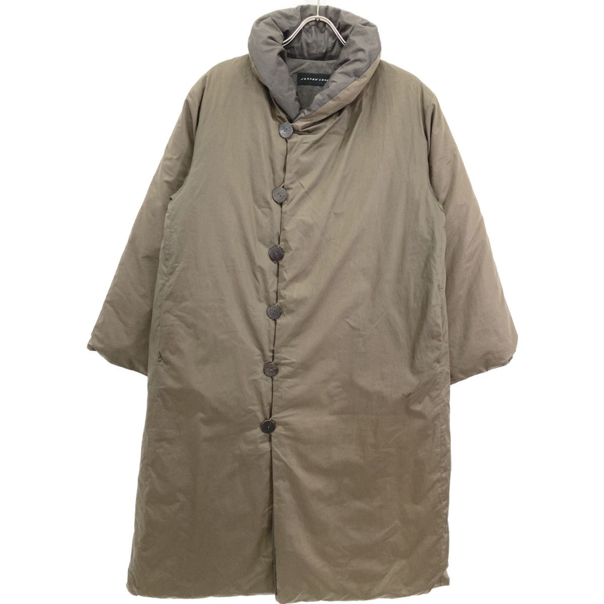 JURGEN LEHL ヨーガンレール J0184FC922 ｶｰｷ ﾀﾞｳﾝｺｰﾄ M - メルカリ