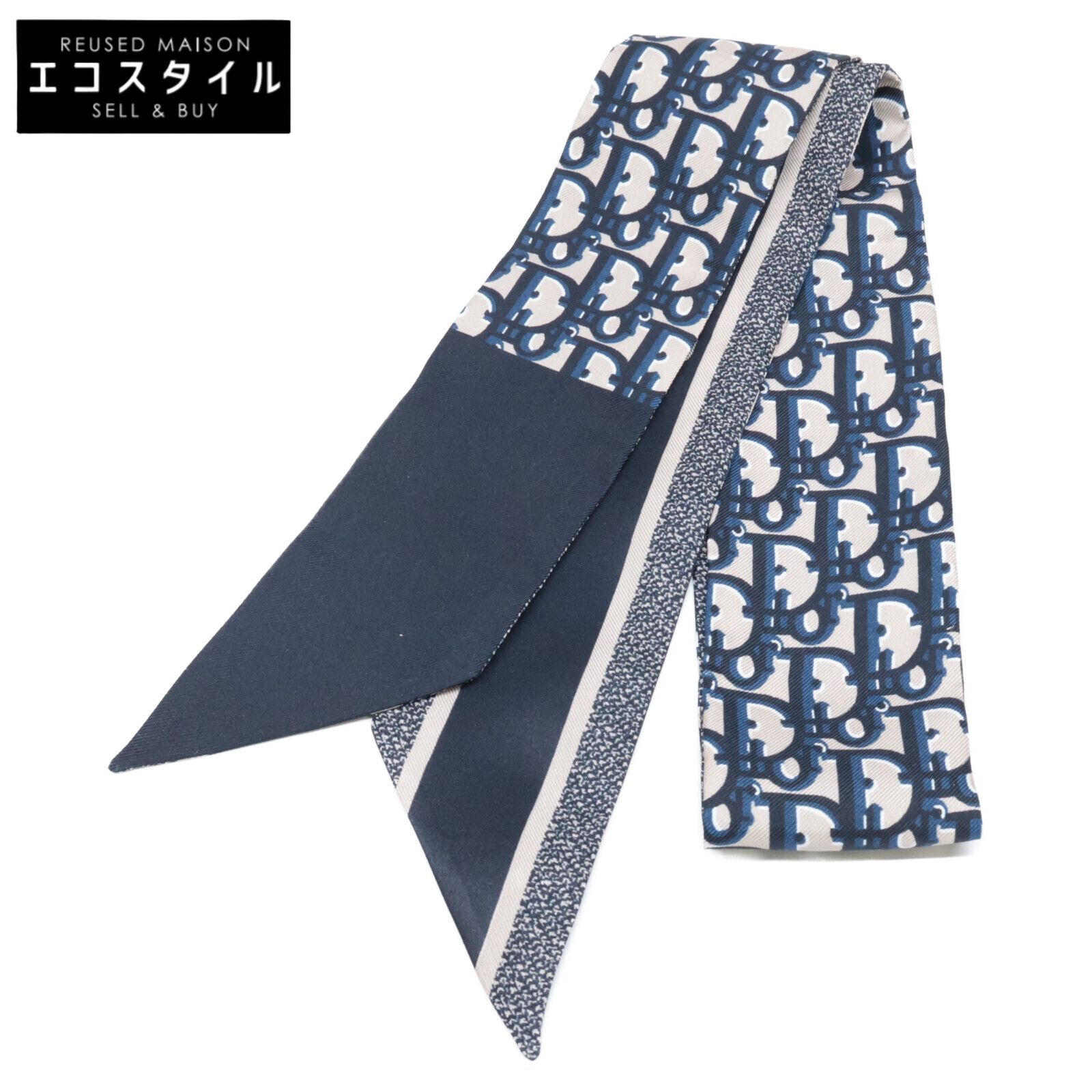 Christian Dior クリスチャンディオール ディオール オブリーク シルクツイル ミッツァ