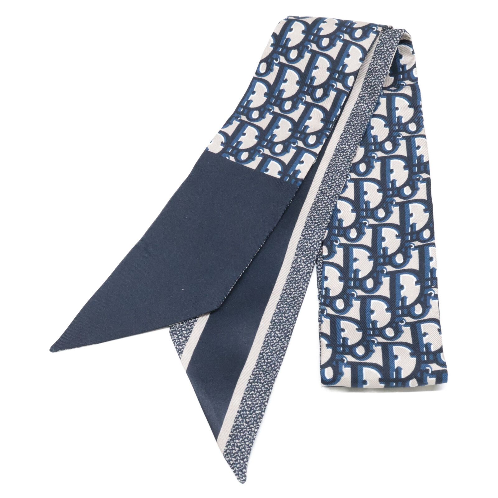 Christian Dior クリスチャンディオール ディオール オブリーク シルクツイル ミッツァ