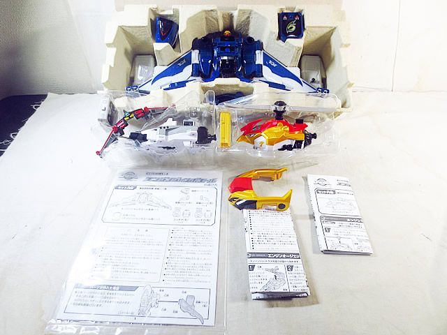 バンダイ 炎神戦隊ゴーオンジャー エンジントリプター エンジンジェットラス エンジンジャンボエール セイクウオウ セット