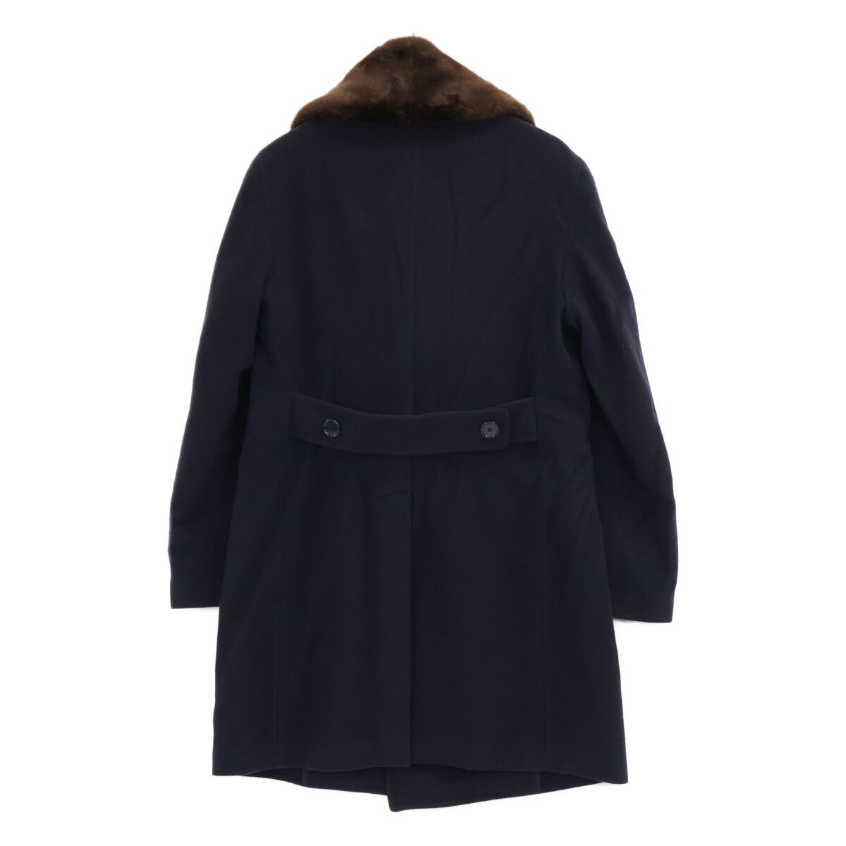 TAGLIATORE タリアトーレ ﾌﾞﾗｯｸ ARDEN ｶｼﾐﾔ混 ﾀﾞﾌﾞﾙﾁｪｽﾀｰｺｰﾄ 46 - メルカリ