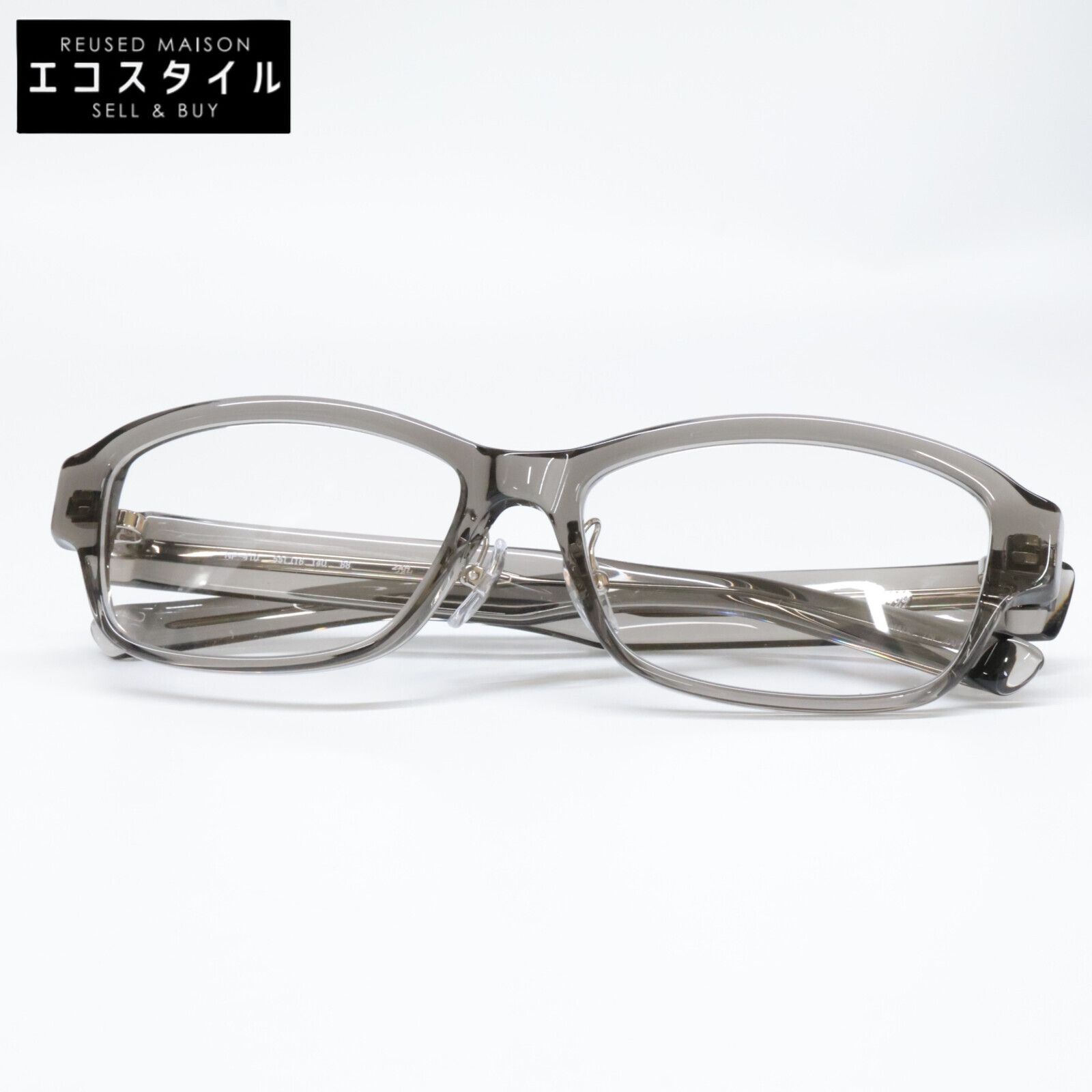 999.9 フォーナインズ NP-410 88 スクエアシェイプ メガネフレーム 55 16 140