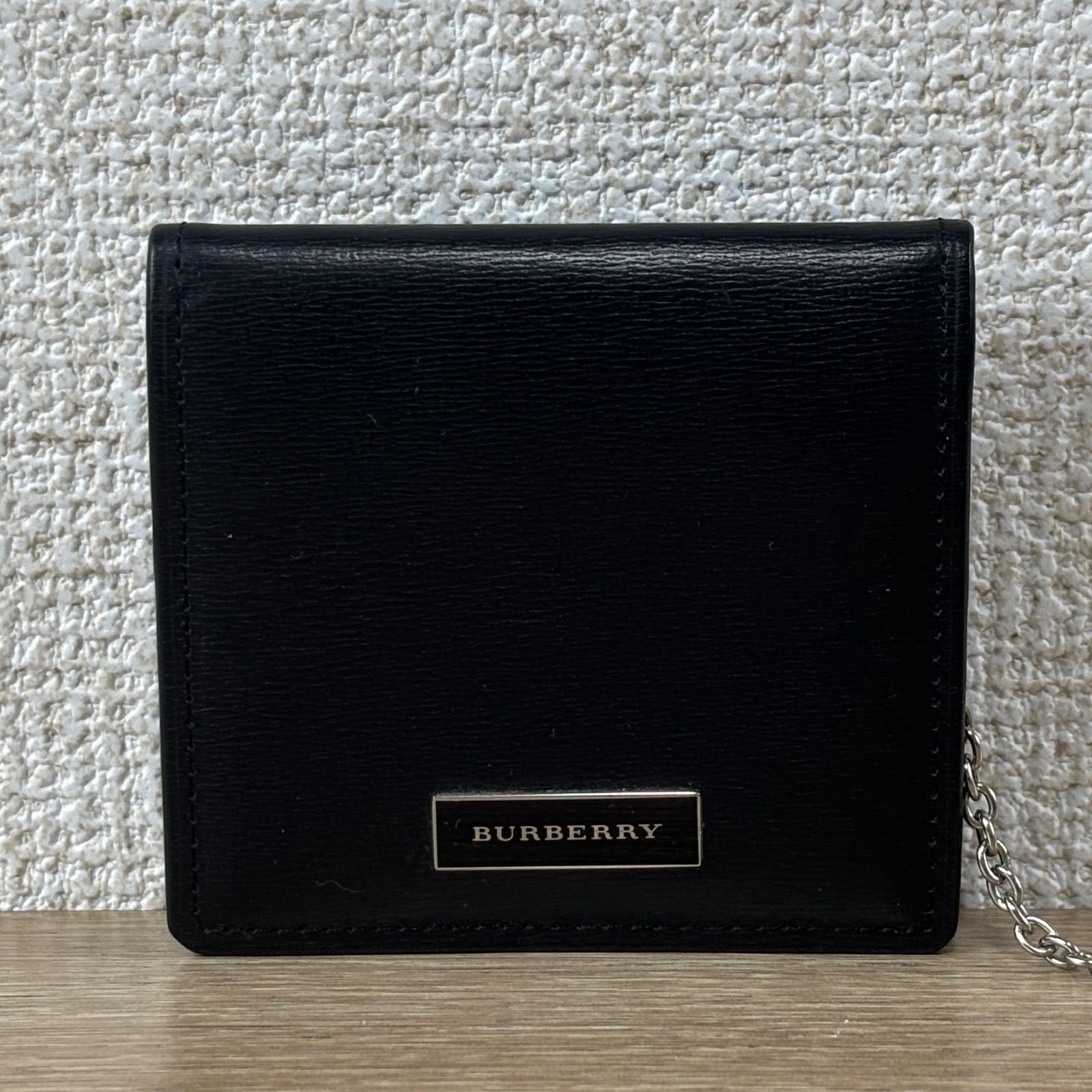 BURBERRY バーバリー 黒 ブラック コインケース 小銭入れ コンパクト