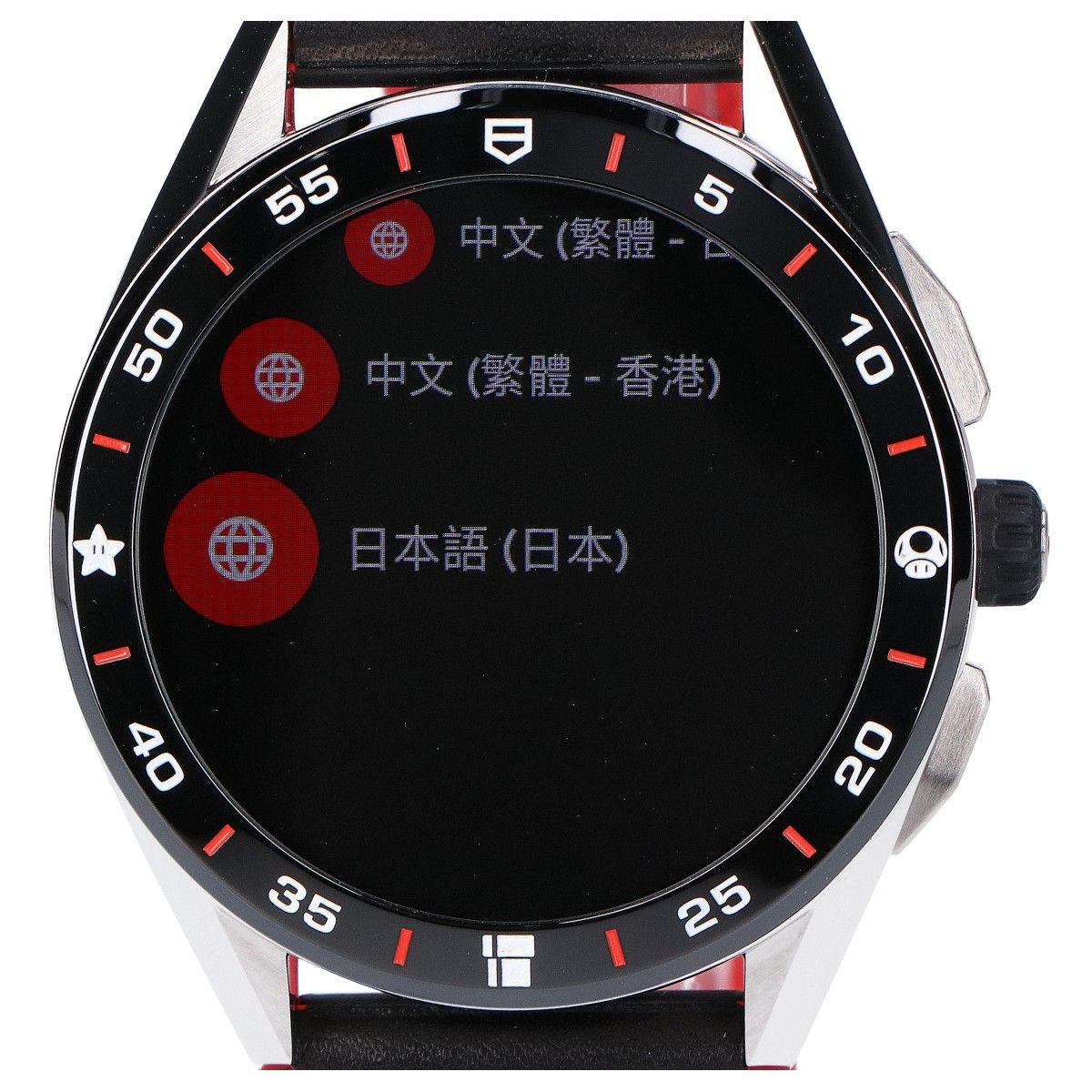 TAG HEUER タグホイヤー x スーパーマリオ SBG 8 A 13 EB 0238 リミテッドエディション コネクテッド スマートウォッチ