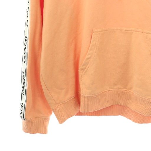 コーチ COACH パーカー スウェット ロゴテープ プルオーバー L