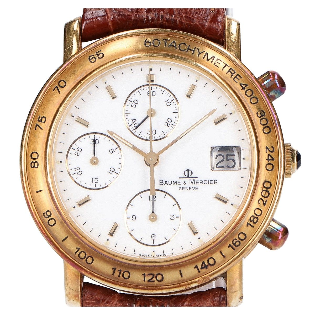 Baume&Mercier ボーム＆メルシエ 18K 6104 018 ボーマティック クロノ