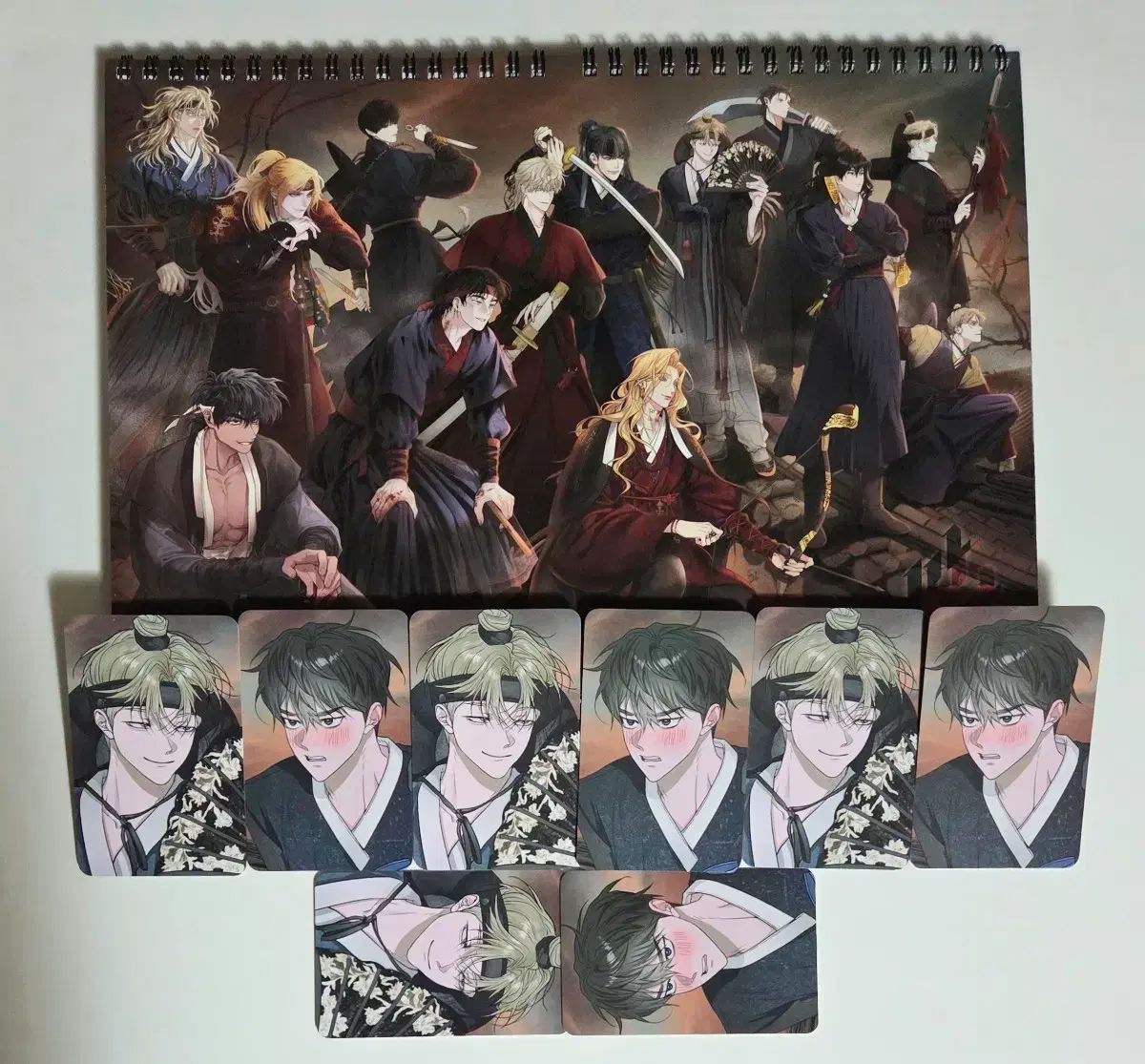 JMEESHOP BOMTOON 사화 カレンダー 花延 水辺の夜 コレクション トレカ