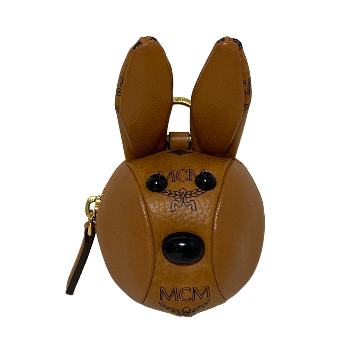 MCM エムシーエム ポーチ MXZ DSTA 09 CO 001 ブラウン 黒 うさぎ