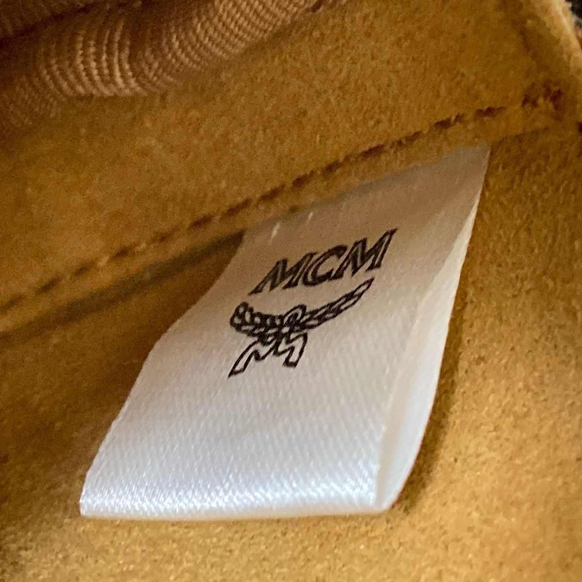  MCM エムシーエム ポーチ - MXZ DSTA 09 CO 001 ブラウン×黒 うさぎ ポーチ バッグ