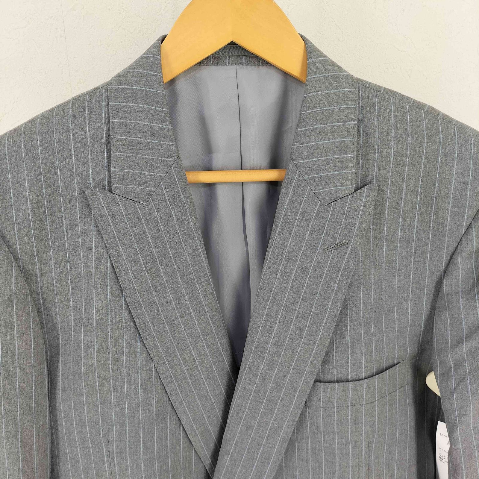 ロロピアーナ Loro Piana ストライプ ダブルテーラードジャケット