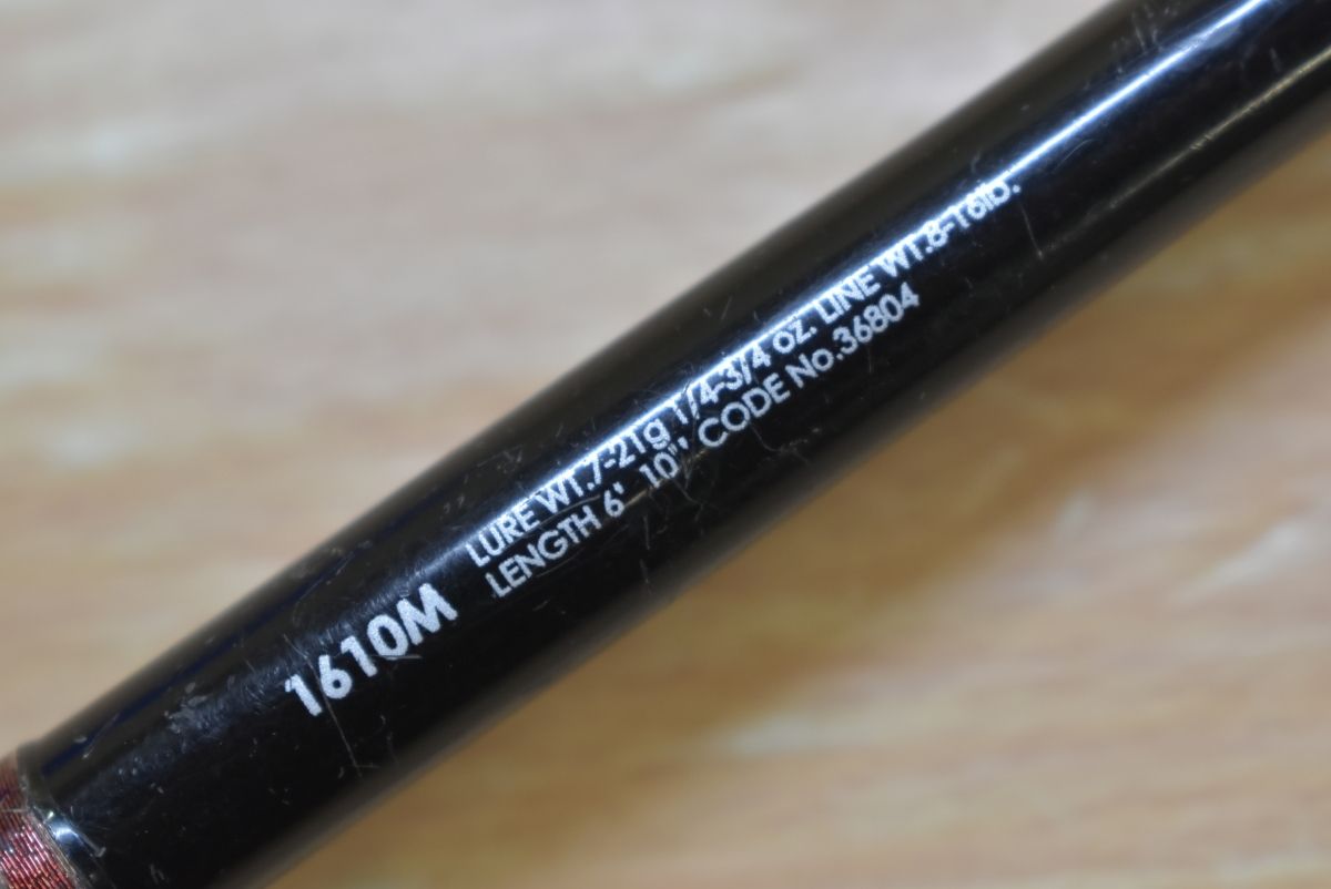 シマノ ジャッカル 16 ポイズングロリアス 1610M ベイトロッド SHIMANO