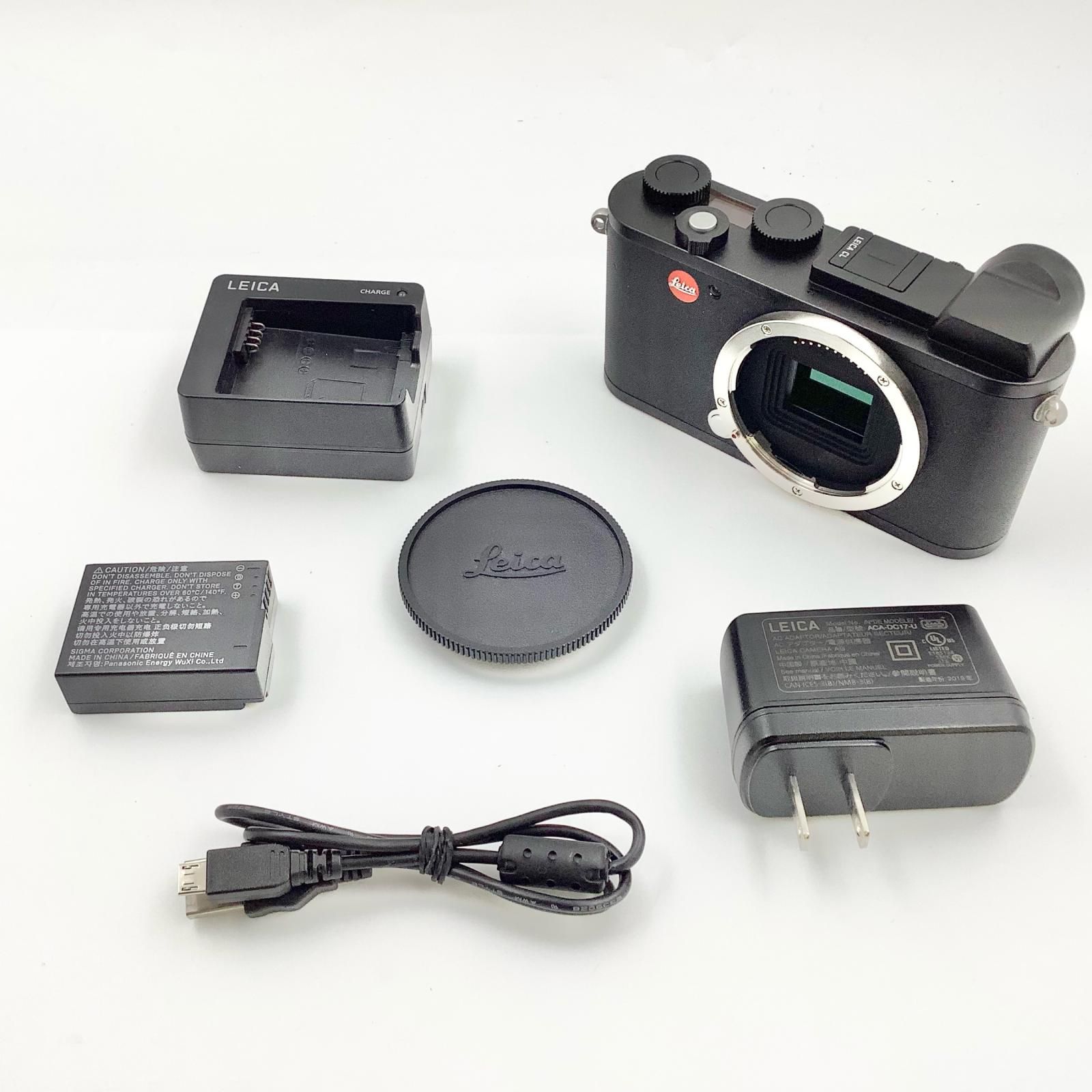 全額返金保証】【最速発送】Leica デジタル一眼 CL ボディ ブラック 美