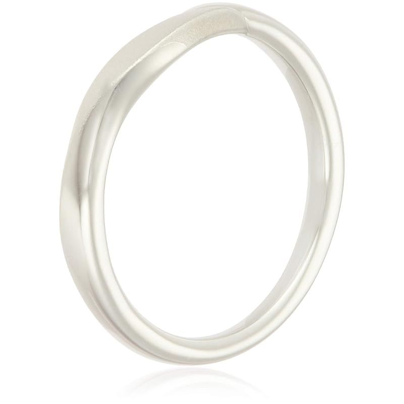 4℃ ヨンドシー シルバー SV ペアリング メンズ 日本サイズ12号