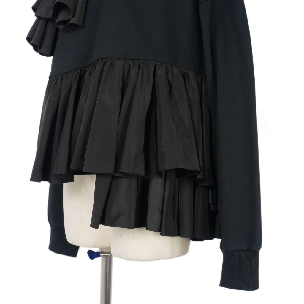 ヴィヴィアーノ VIVIANO 24AW ラッフル スウェット トレーナー