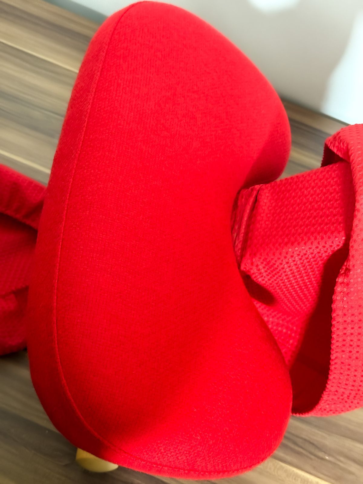 Rybo リボ社 Balans EASY バランスチェア 赤 シートカバー付き 中古