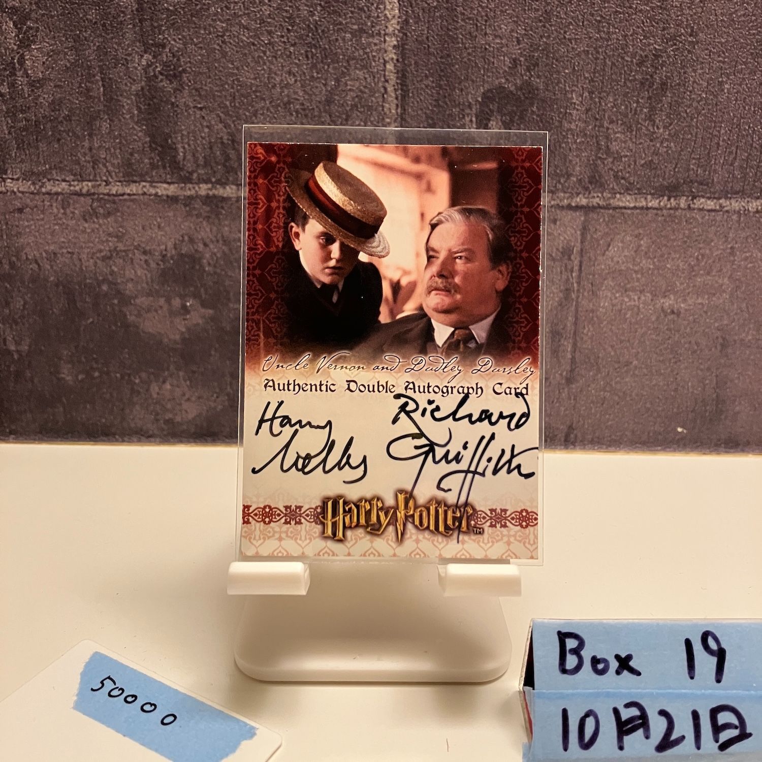 Untitled 2001 ブックレット（サイン入り） 2001 Artbox Harry Melling / Richard Griffiths 直筆サインカード