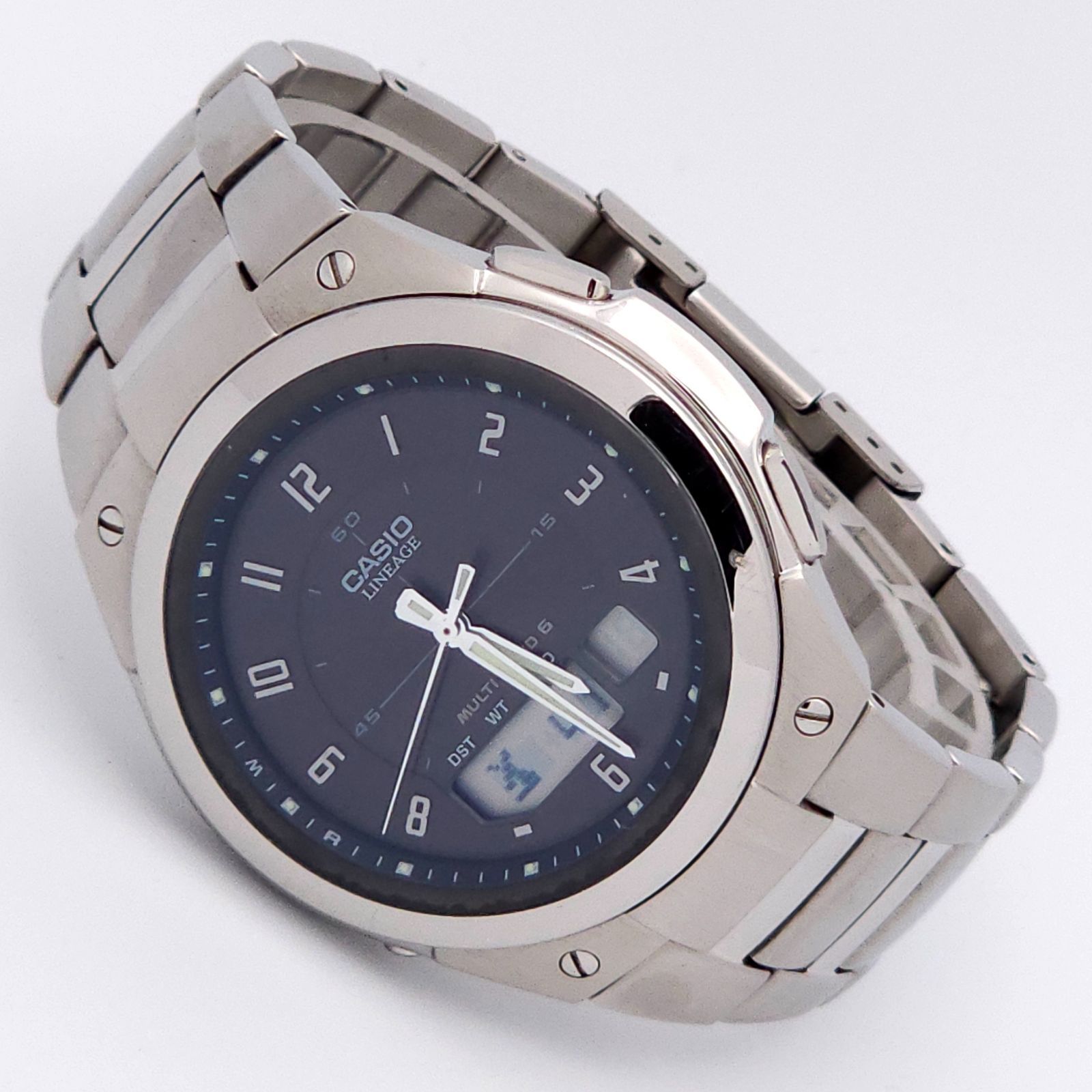 CASIO カシオ リニエージ LCW-M150 ソーラー電波 動作品 - メルカリ