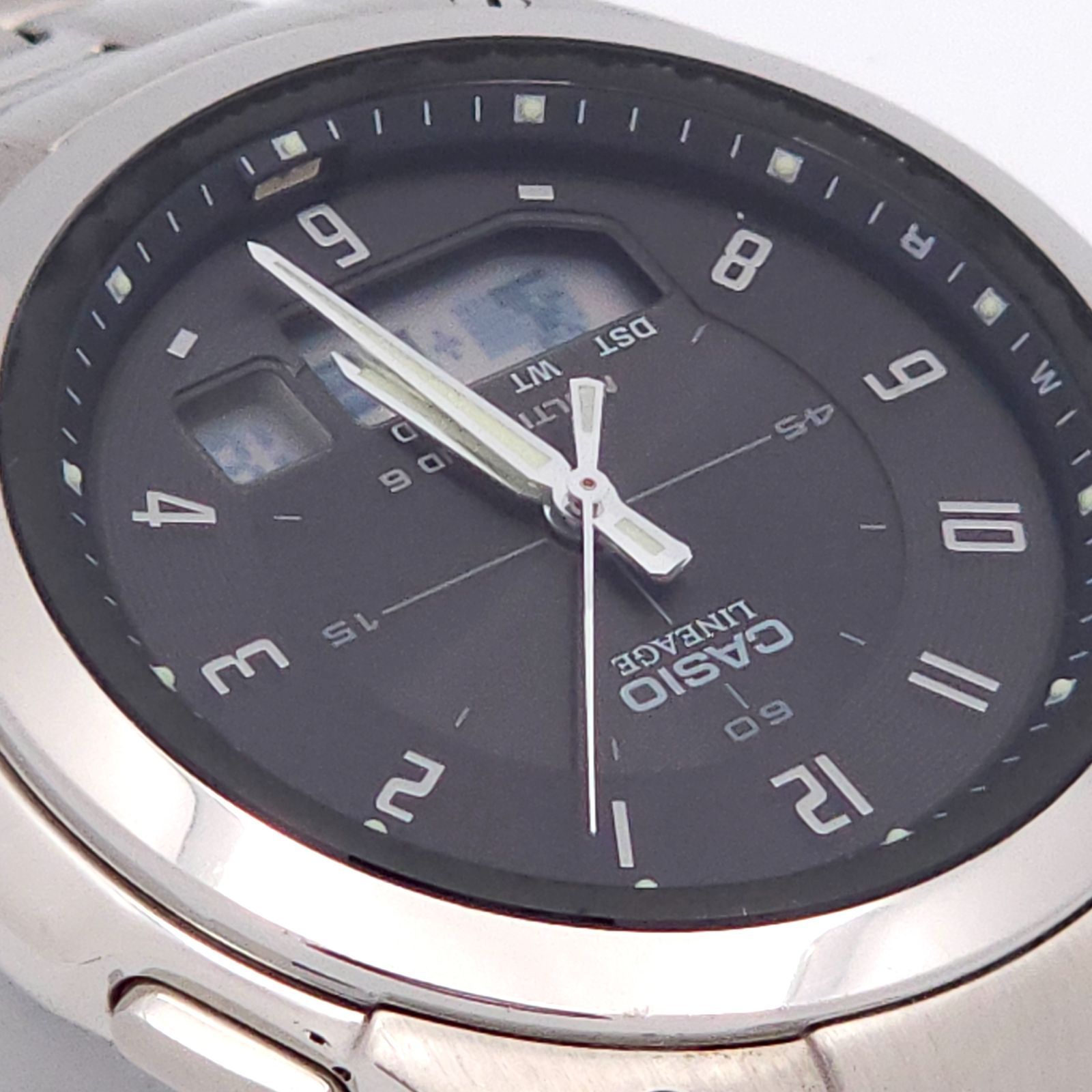 CASIO カシオ リニエージ LCW-M150 ソーラー電波 動作品 - メルカリ